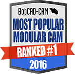 BobCAD-CAM Ranked #1 Most Modular CAM