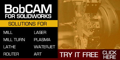 The BobCAM for SOLIDWORKS family of CAM Software