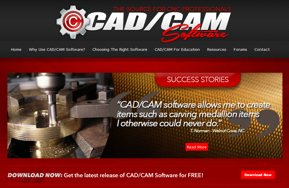 CADCAM Software Website