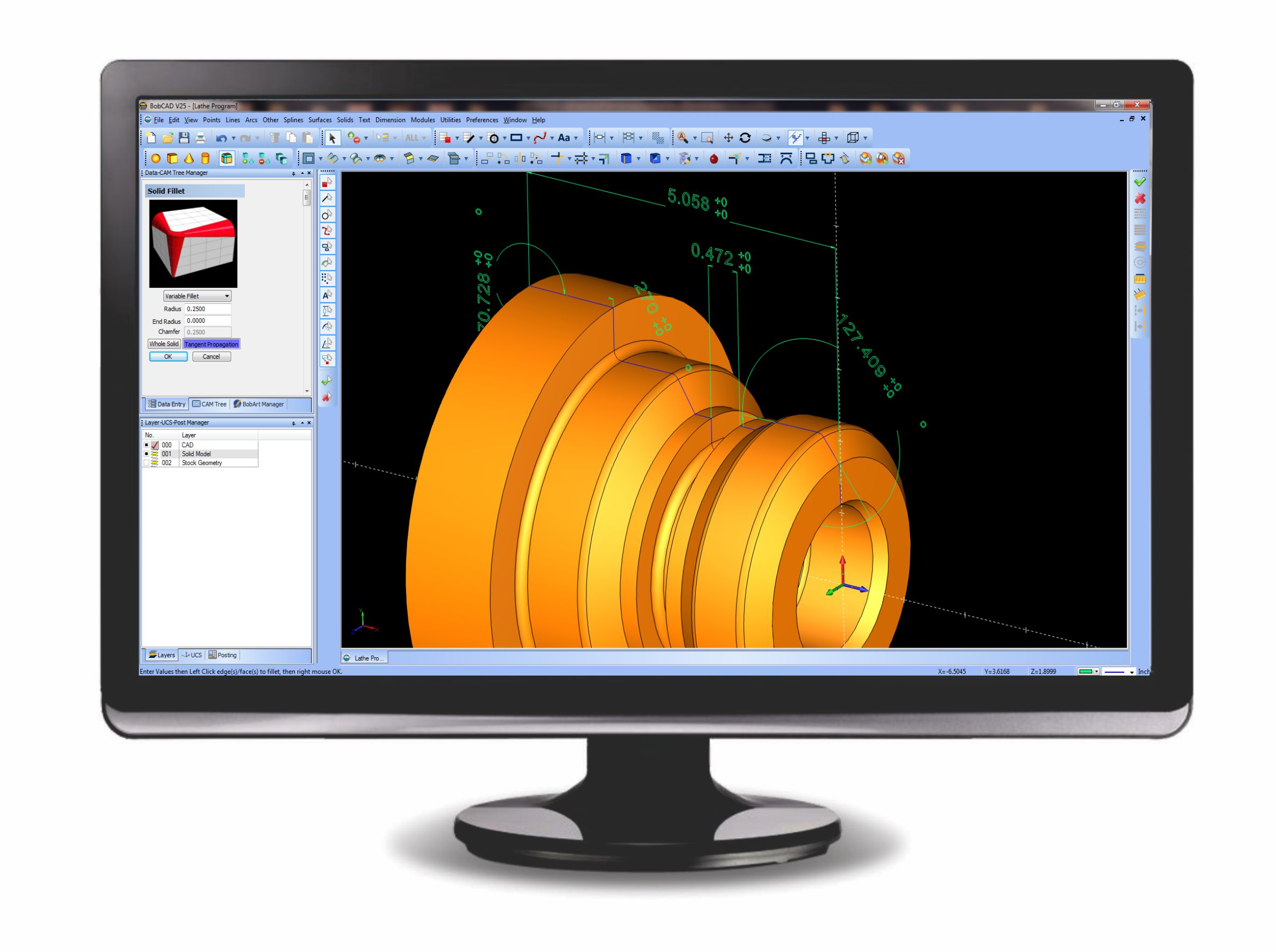 Step Turning Cnc Program