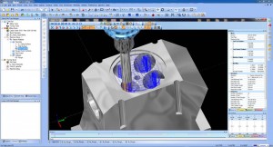 multiaxis port milling cad-cam software