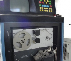 cnc behind the tape reader system