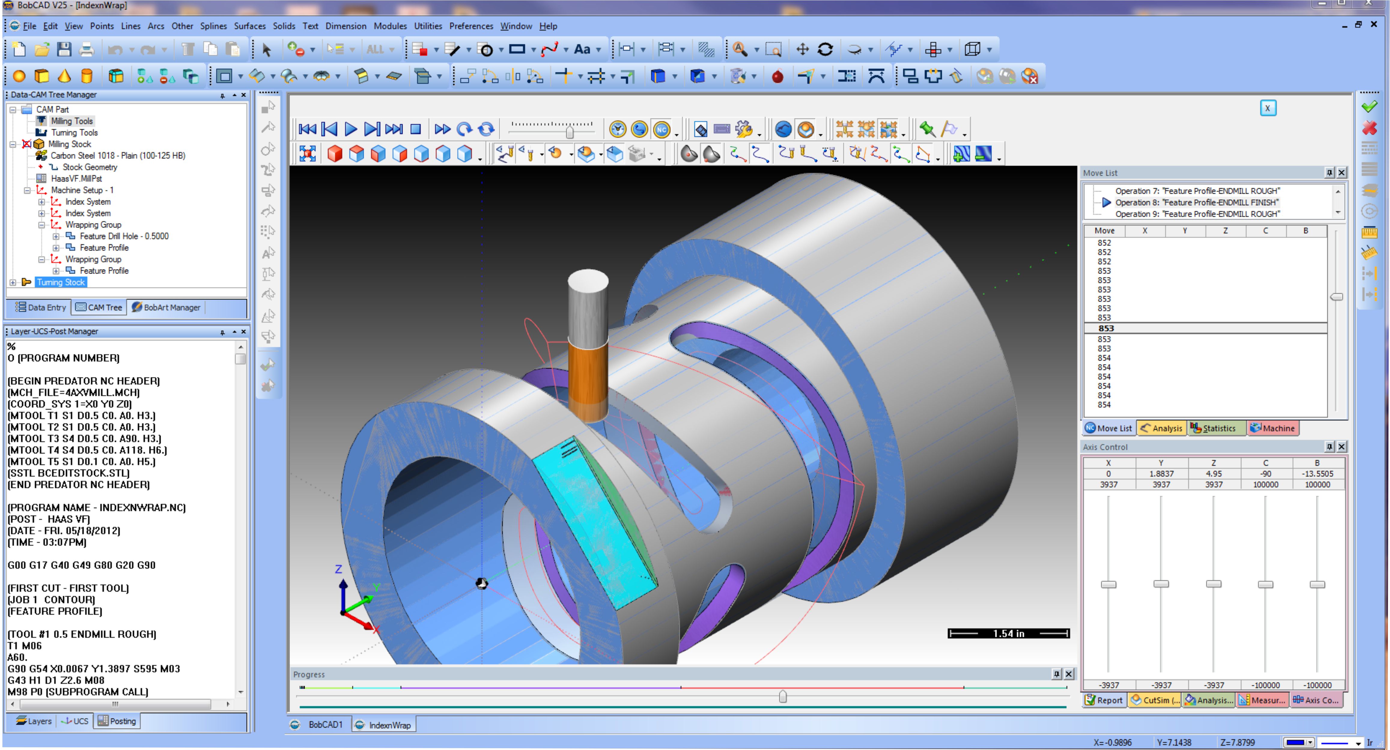 Intrekking hoogte Begroeten 3D CNC Software – Free Demo - BobCAD-CAM - BobCAD-CAM