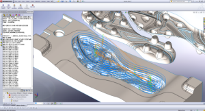 cam-machining-for-solidworks-soccer-shoe-mold-300