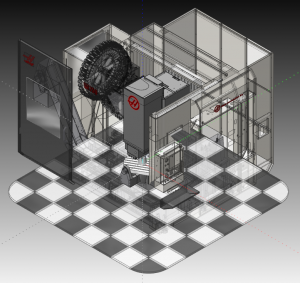 HAAS 750 CAM Simulation 