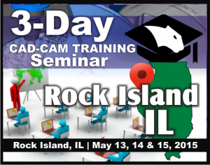 CNC CAD CAM Software Training Seminars Rock Island IL