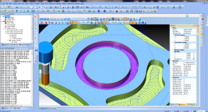 2-Axis High Seeped Adaptive Toolpath