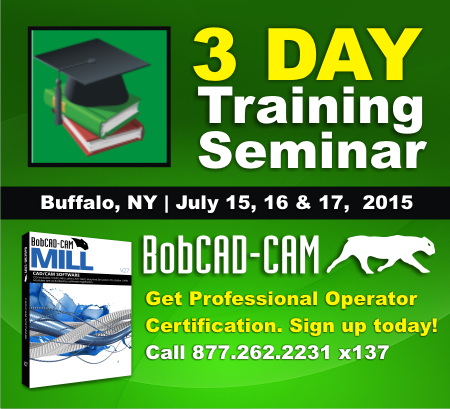 BobCAD-CAM Training Seminar in Buffalo, NY