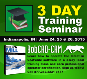 CNC CAD-CAM Software Training Seminars Indianapolis Indiana