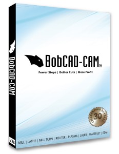 BobCAD-CAM v28 CAD-CAM CNC Software Box Cover