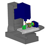 Solid Simulation with Machine Components