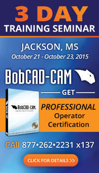 CAD-CAM for CNC Mill Programming Seminar Jackson, MS