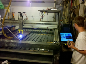 cnc-plasma machine with cad-cam