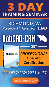 CAD-CAM Software for CNC Programming Training Seminar in Richmond