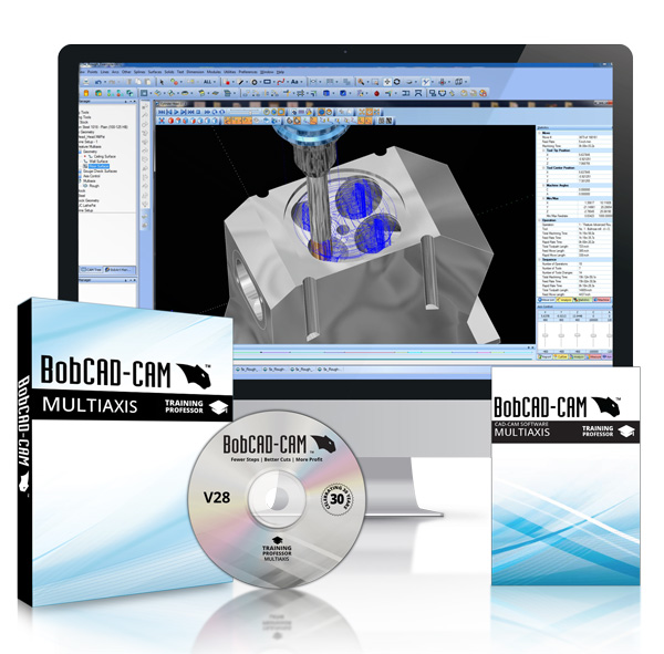 BobCAD-CAM Releases New Multiaxis CNC Programming Training Solution