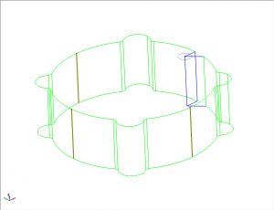 2 Axis with tab and stop points