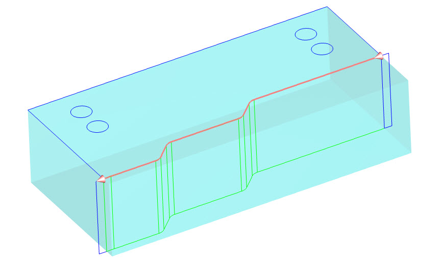 2 axis open profile cutter comp