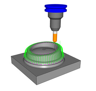 3 Axis Toolpath 2