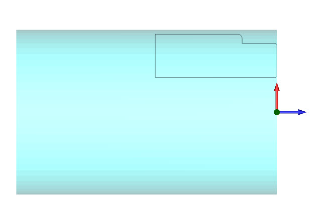 Turnig profile X and Z