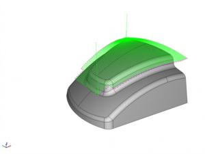 extended surface based toolpath