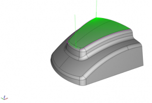 surface based toolpath