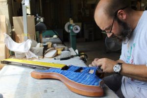 Gene Baker Guitar Maker uses BobCAD-CAM CNC software in his manufacturing process