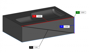 Measure surface and solid edges