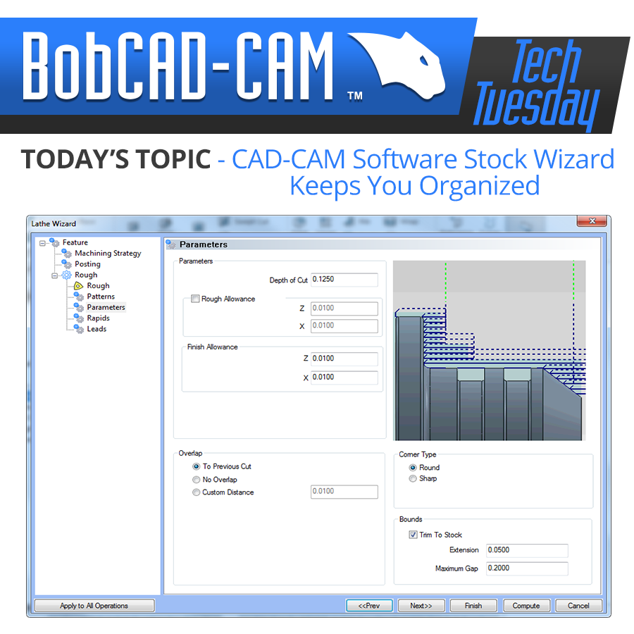 Tech Tuesday: CAD-CAM Software Stock Wizard Keeps You Organized
