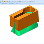 Solid Simulation in Wire EDM CAM Software