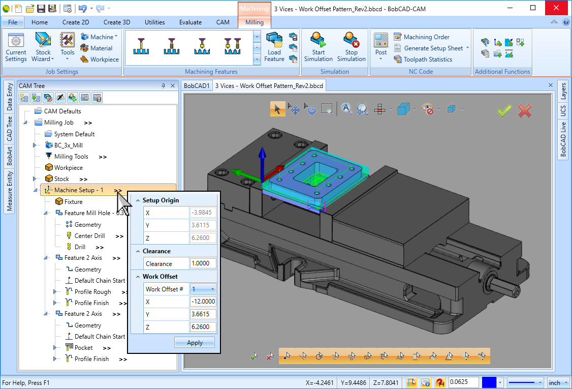 New CAD-CAM Software Features in V32 | BobCAD-CAM