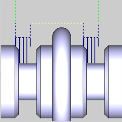 BobCAM for SOLIDWORKS V6 Lathe Groove Feature
