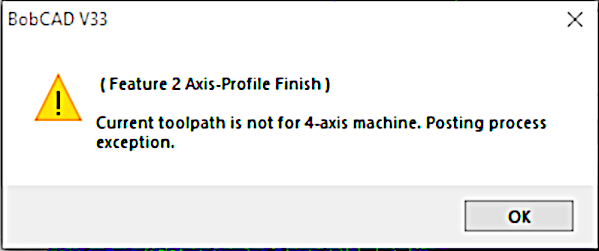 Error Code Database — BobCAD-CAM Support