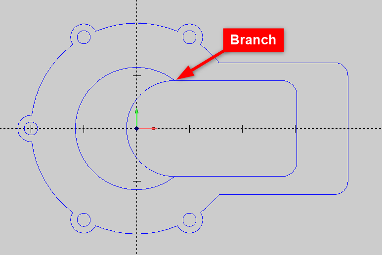 A drawing of a circular object Description automatically generated