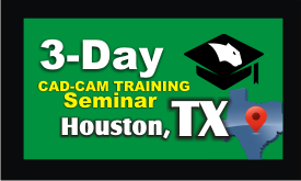 3 day cad cam training seminar houston tx