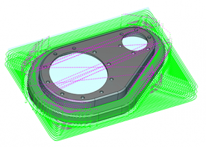 bobcad cnc software toolpath & part 