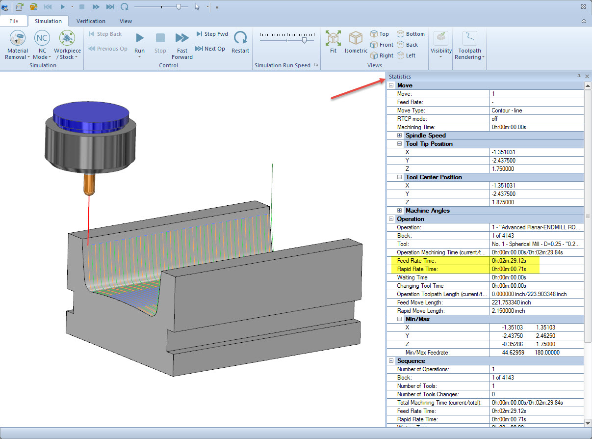 Simulation Statistics