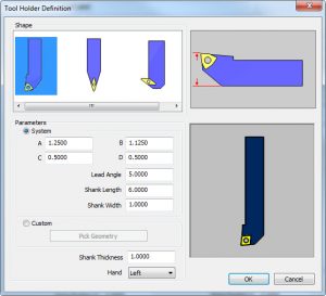 CAM Tool Holder Definition 