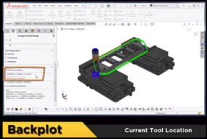 backplot in v6 cam software