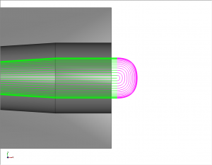 blended spline in CAM software