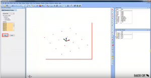 select points in CNC software