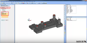 standard drill hole selection in CAD-CAM