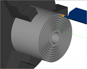 face grooving in BobCAD lathe cnc software