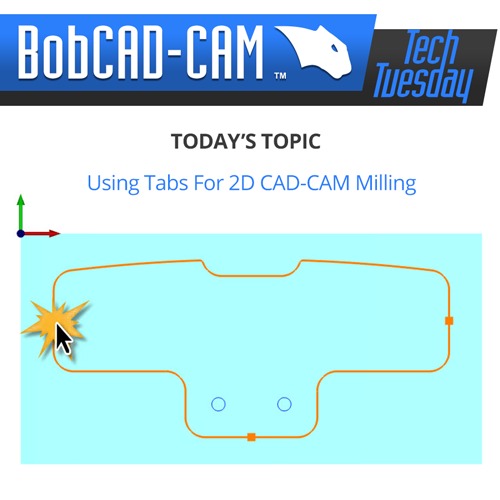 2d CAD-CAM tabs