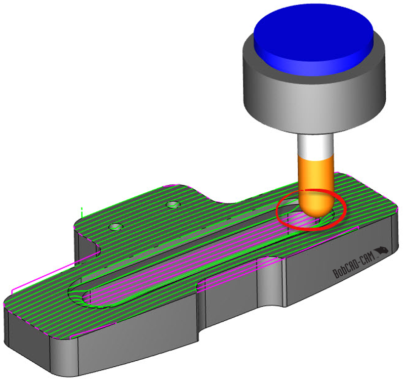 surface CAD-CAM trick