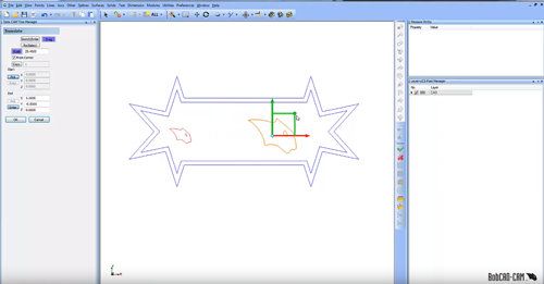 Dynamic scale in BobCAD CAM software