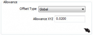 global offset in BobCAD CAM software