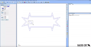 select objects for scale in CNC software