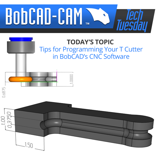 TT t cutter in cam software