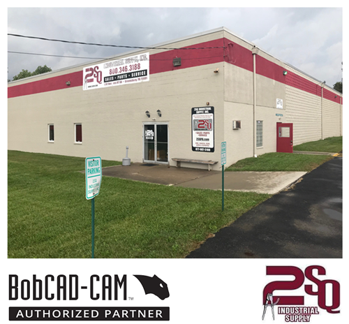 bobcad cnc software and 2SQ industrial supply partnering together