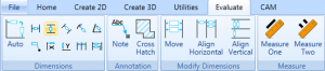 cnc software evaluate tab